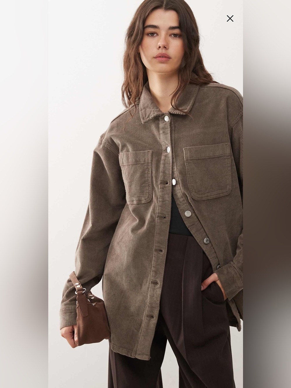 ✨ASOS/NOISY MAY NWT CORDUROY SHACKET✨